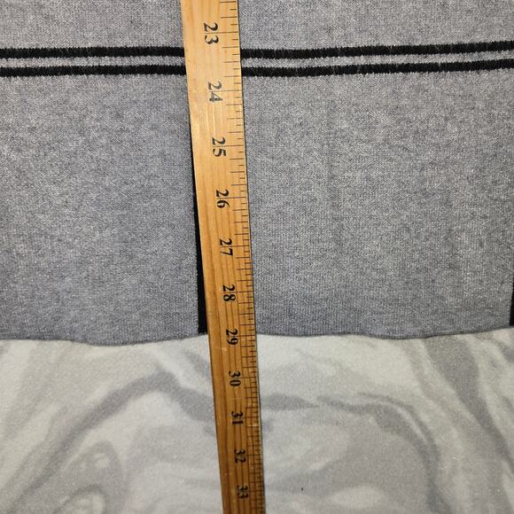 Ellen Tracy Turtleneck Sweater Gray/Black Women's Size M - Picture 3 of 7